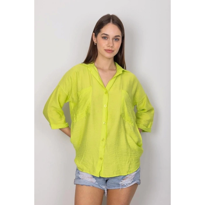 Cepli salaş gömlek t1010