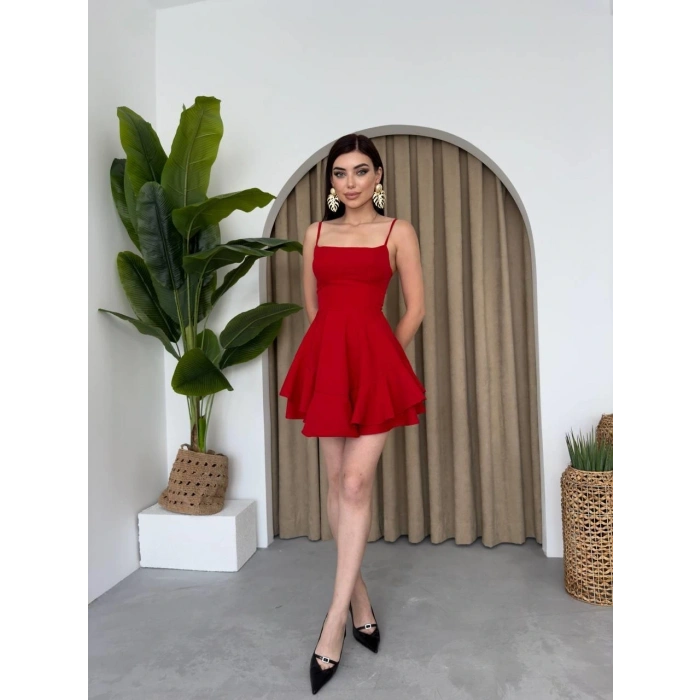 Common İp Askılı Elbise