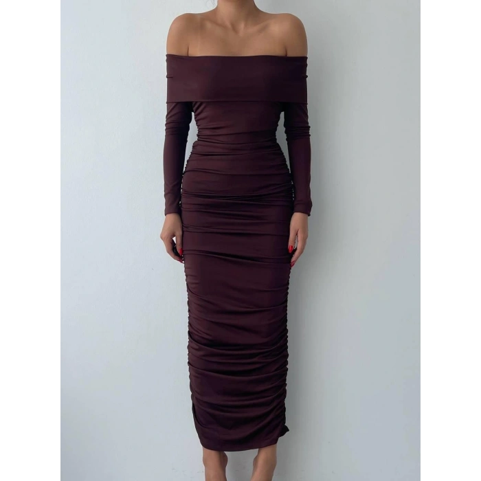 Dakota Drapeli Elbise