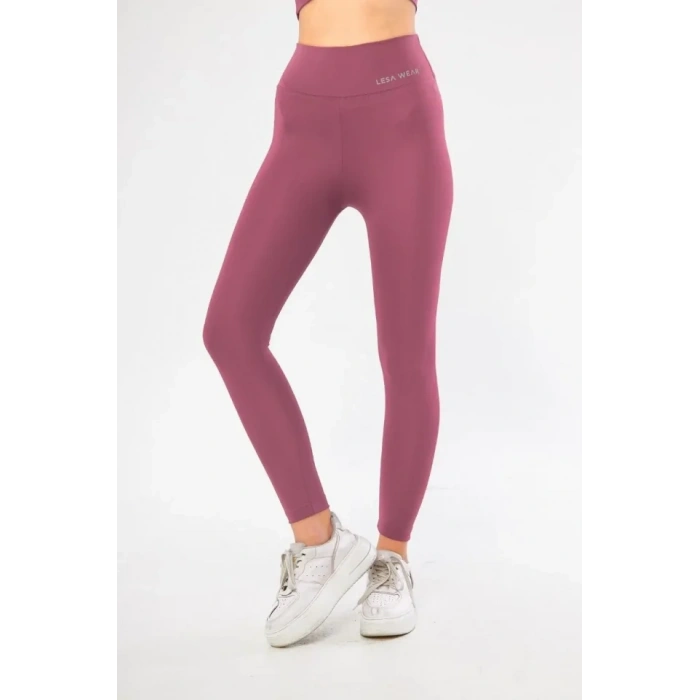 Dalgıç Yüksel Bel Baskılı Tayt  or