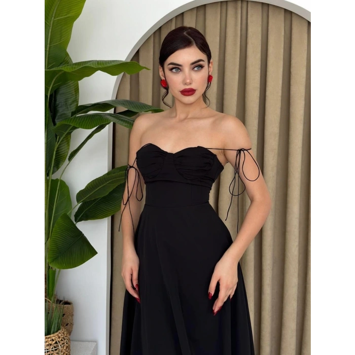 Elia İp Askılı Elbise