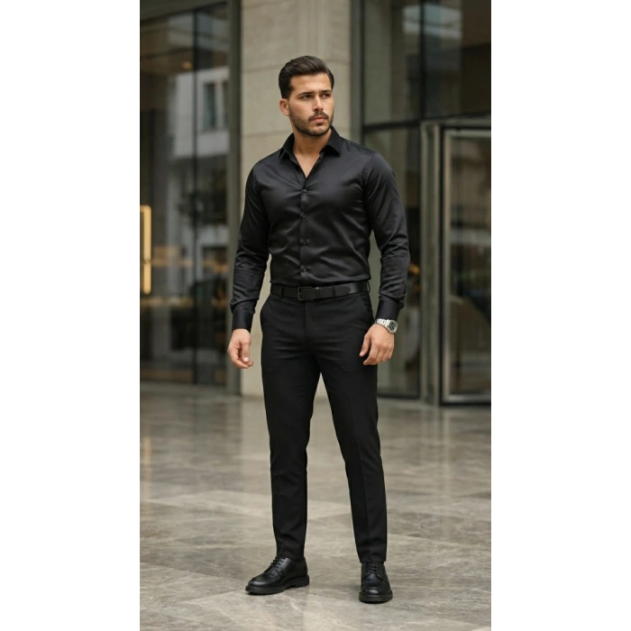 Erkek aten Klasik Gömlek