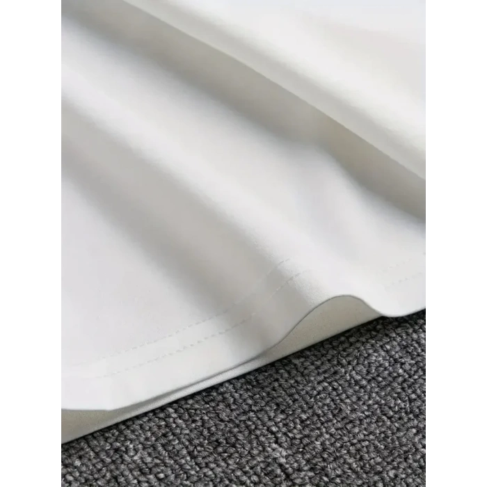 Erkek Baskılı Bisiklet Yaka Erkek Tshirt  Beyaz