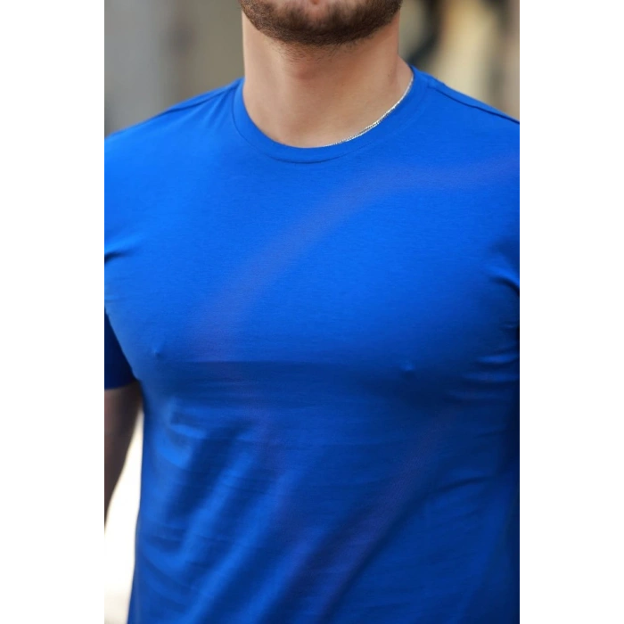 Erkek Bisiklet Yaka Basic Tişört