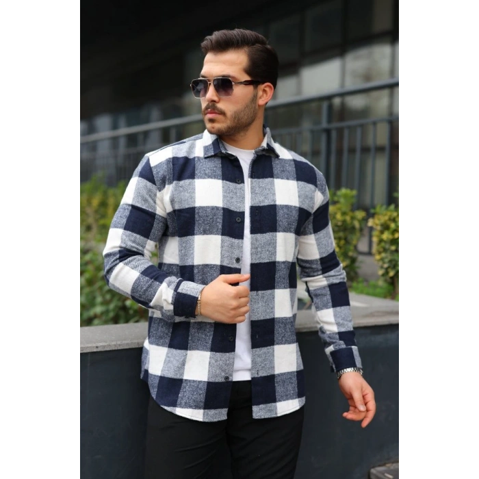 Erkek Ekose Desenli Oduncu Gömlek