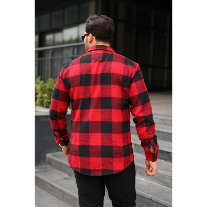 Erkek Ekose Desenli Oduncu Gömlek