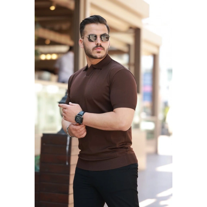 Erkek Hemşire Yaka Kısa Kollu Tişört