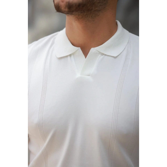 Erkek Hemşire Yaka Kısa Kollu Tişört