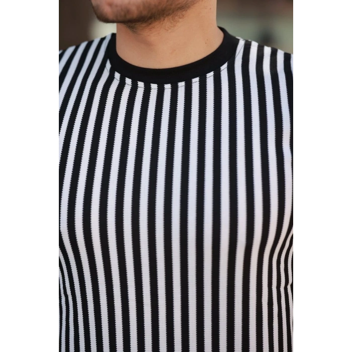 Erkek iyah Beyaz örme Pamuklu Kumaş Kısa Kollu Tshirt