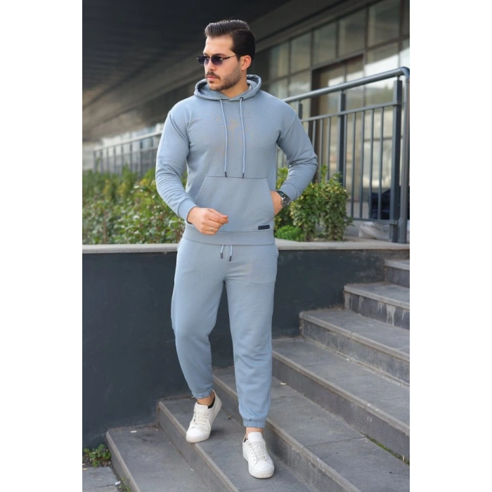 Erkek Kapüşonlu AltÜst İkili Eşofman Takımı