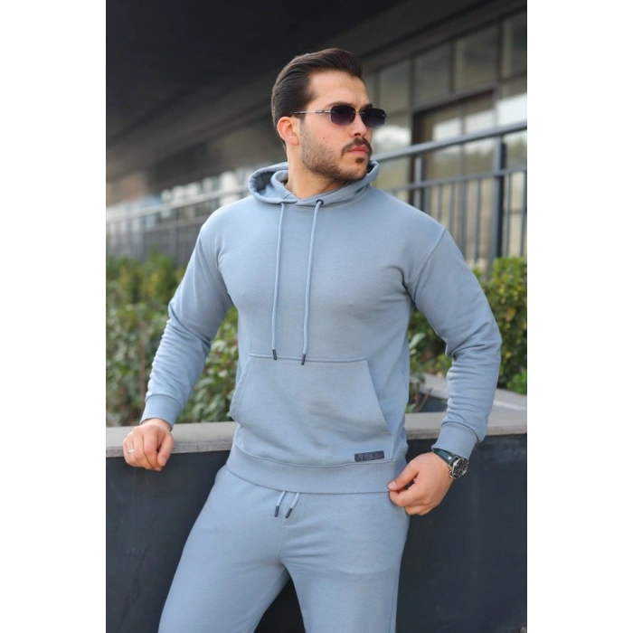 Erkek Kapüşonlu AltÜst İkili Eşofman Takımı