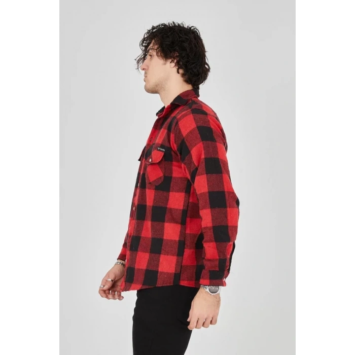 Erkek Oduncu Gömlek  Kırmızı