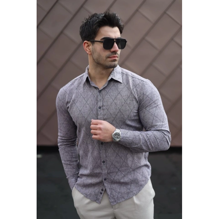 Erkek şamre Kumaş Gömlek