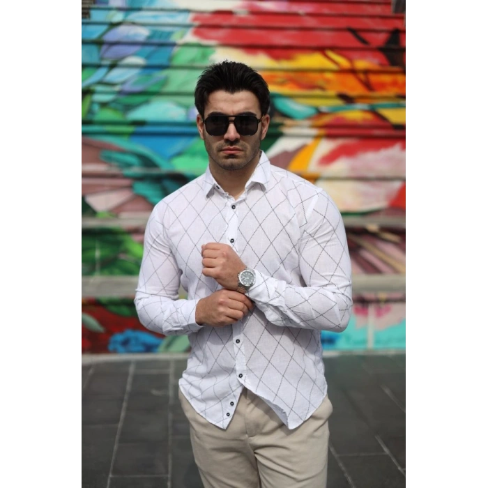 Erkek şamre Kumaş Gömlek