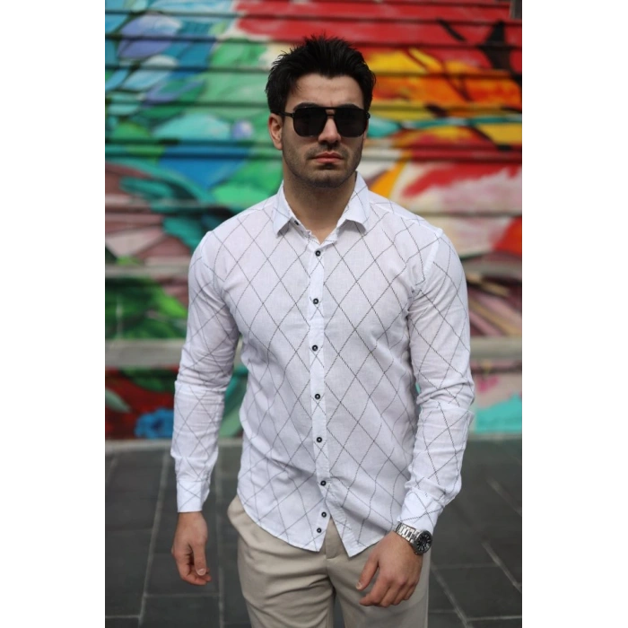 Erkek şamre Kumaş Gömlek