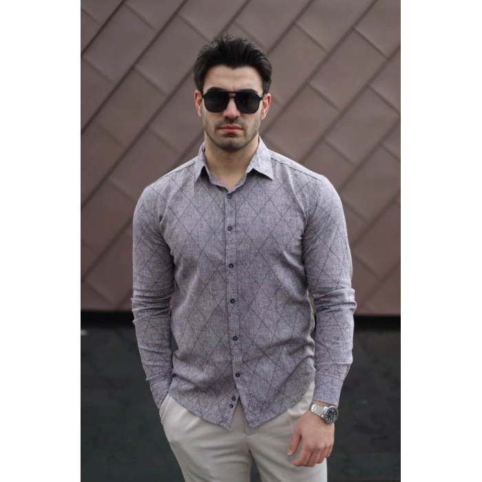 Erkek şamre Kumaş Gömlek