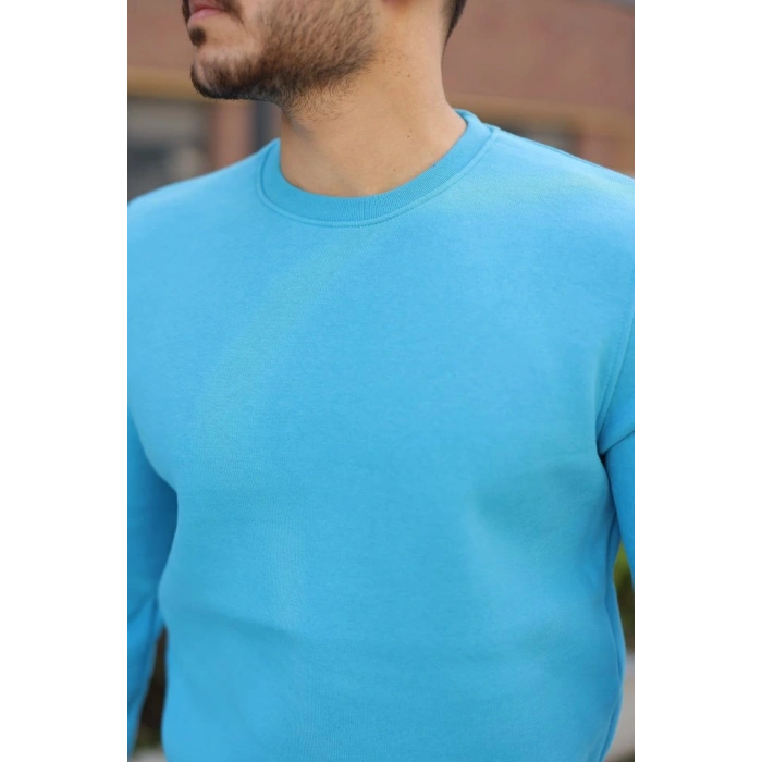 Erkek Üç İplik Şardonlu weatshirt