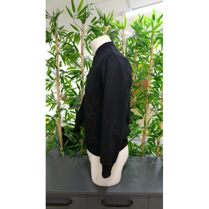 Erkek önden Fermuarlı Içi Astarlı üet Ceket