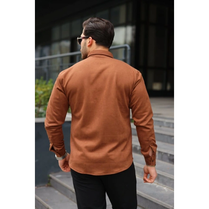 Erkek Uzun Kollu üet Gömlek
