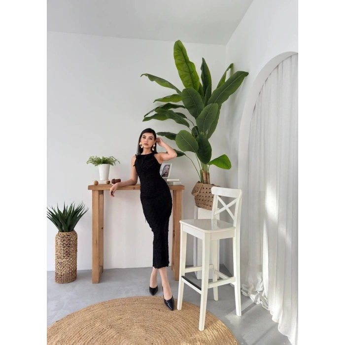 ers Çiçek Detaylı Elbise