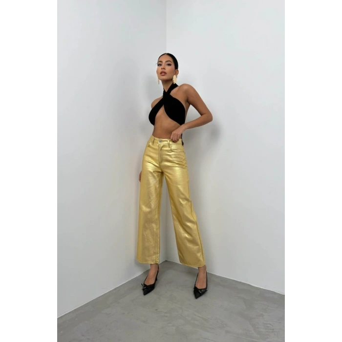 etalik Yüksek Bel Pantolon