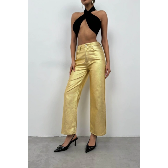 etalik Yüksek Bel Pantolon