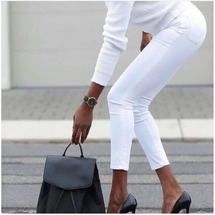 Gabardin Kumaş Yüksek Bel Pantolon 94cm bel36cm