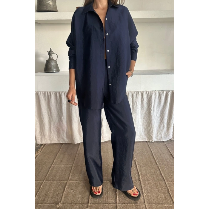 GÖLEKPANTOLON TAKI CUPRA KUAŞ  Lacivert