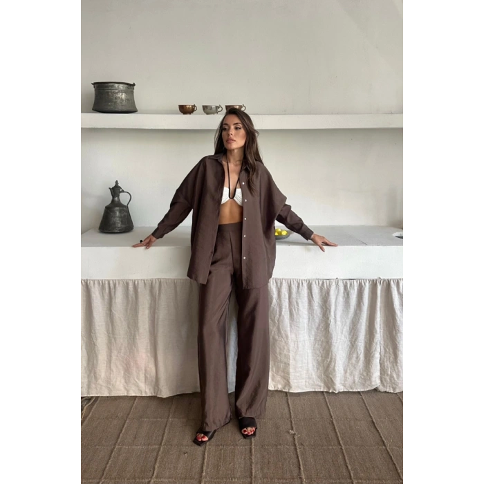 GÖEKPANTOON TAKI CUPRA KUAŞ  Kahverengi