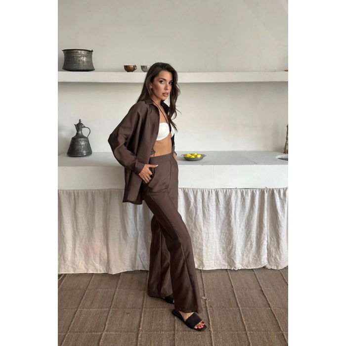 GÖEKPANTOON TAKI CUPRA KUAŞ  Kahverengi