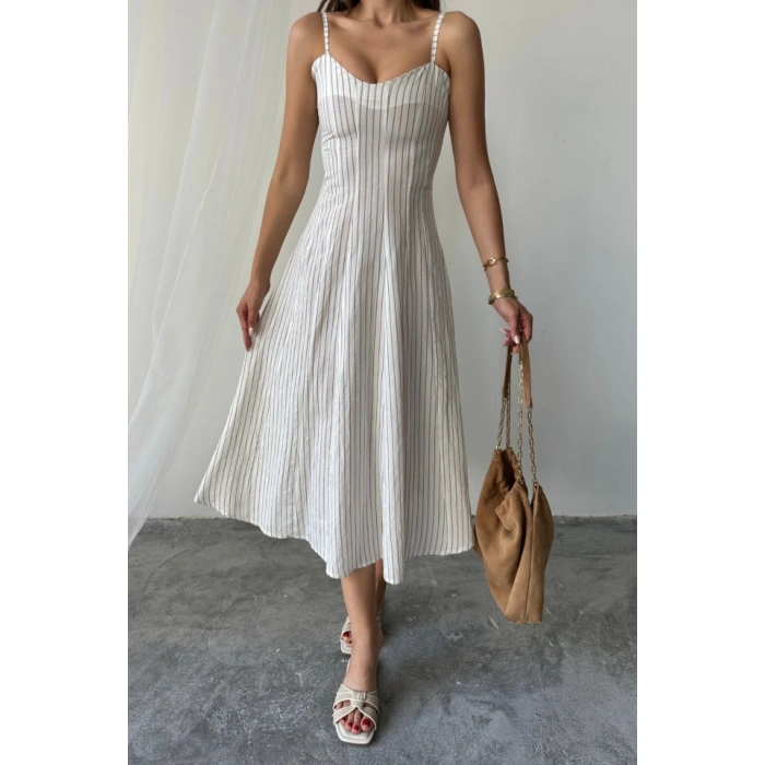 İİ ÇİZGİİ AKII EBİE İDİ BOY  Kahverengi