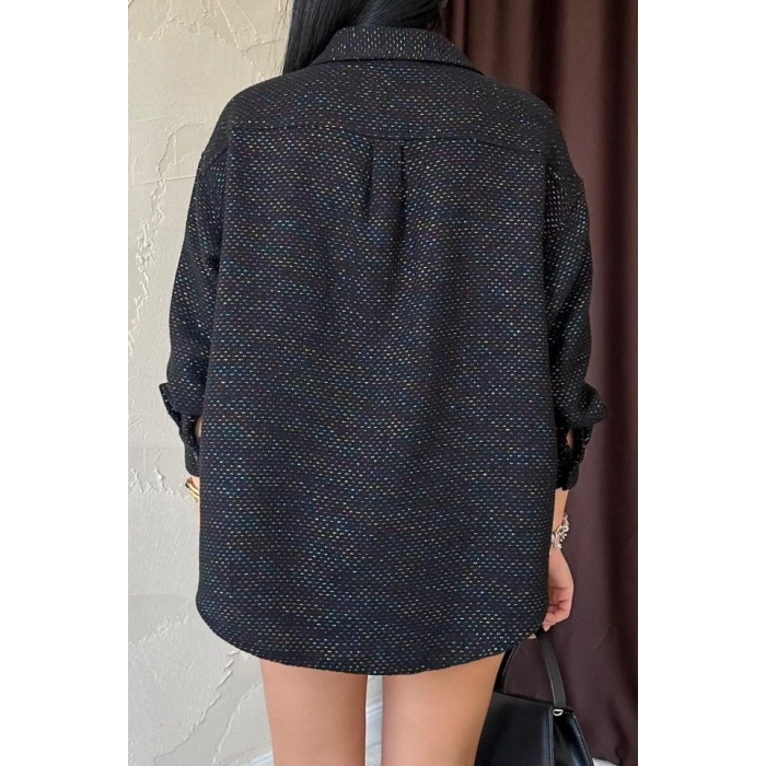 iyah Işıltılı Gömlek