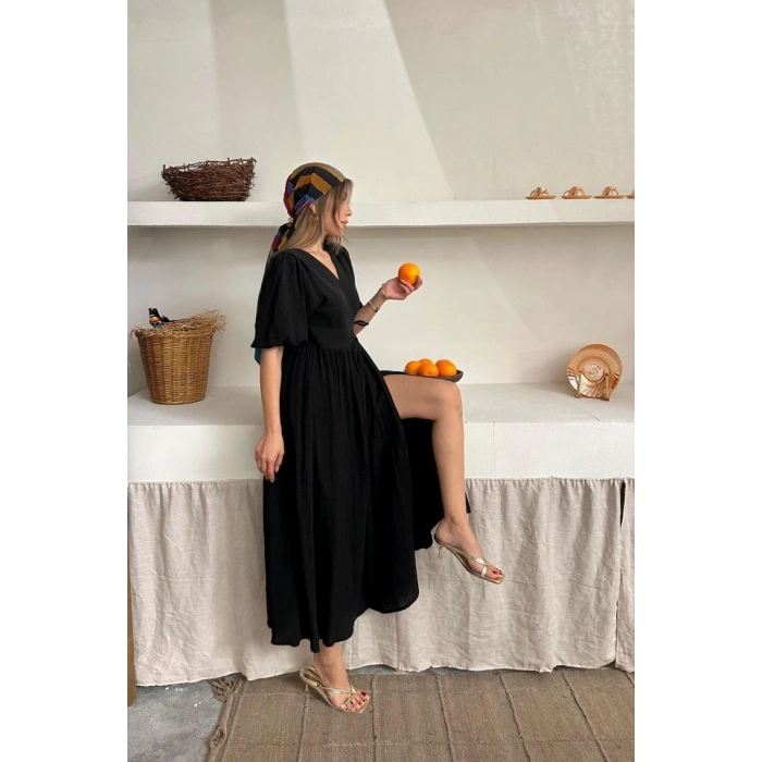 iyah üslin Uzun Elbise