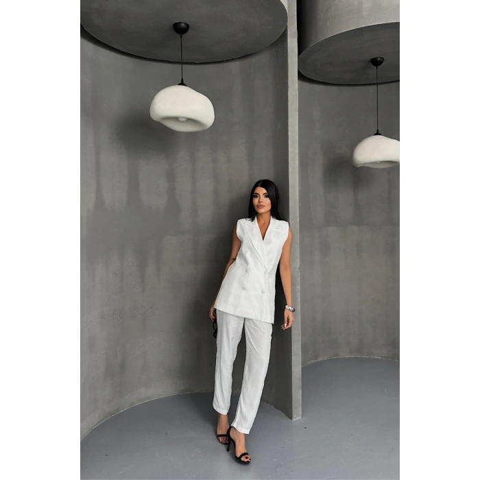 JAKAR KUAŞ YEEK  PANTOON TAKI  Beyaz