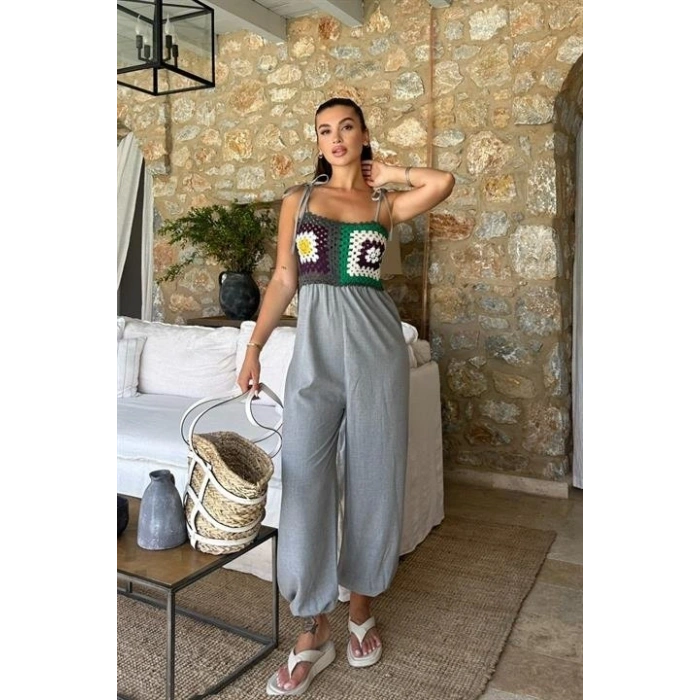 Jasmin Süzüneli Keten Tulum 128008