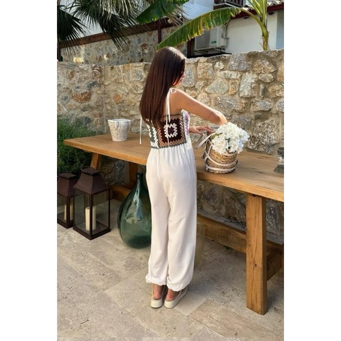 Jasmin Süzüneli Keten Tulum 128008