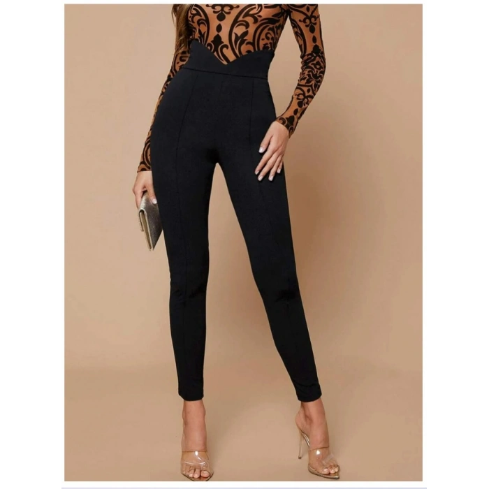 Kadın iyah Krep Kumaş Pantolon