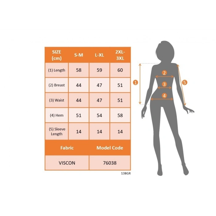 Kadın Kısa Kollu Bisiklet Yaka Cep Pul Payet Detay Viskon Bluz