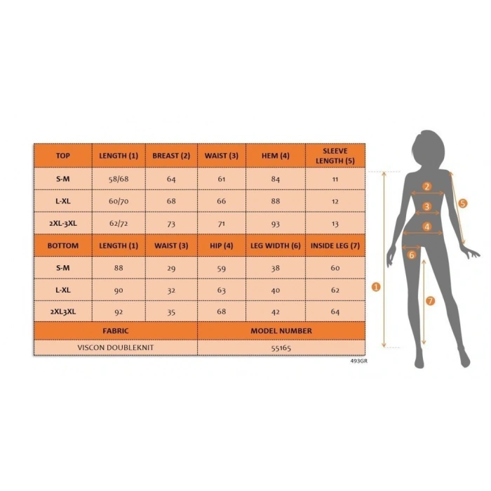 Kadın Kısa Kollu Bisiklet Yaka Viskon Iki Iplik Bluz Ve Pantolon Ikili Takım