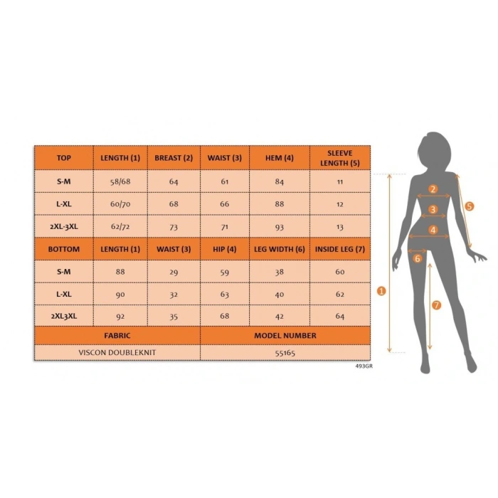 Kadın Kısa Kollu Bisiklet Yaka Viskon Iki Iplik Bluz Ve Pantolon Ikili Takım