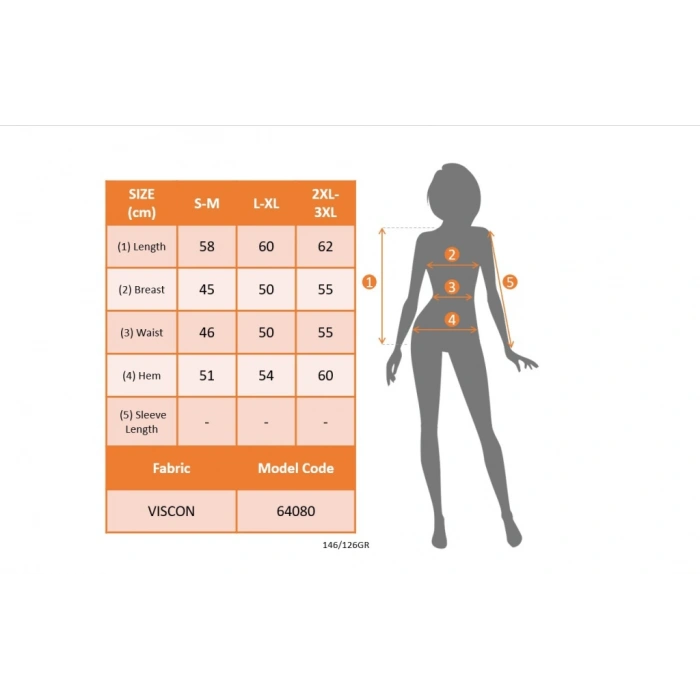 Kadın Sıfır Kol Halter Yaka Kalp Baskılı Viskon Bluz