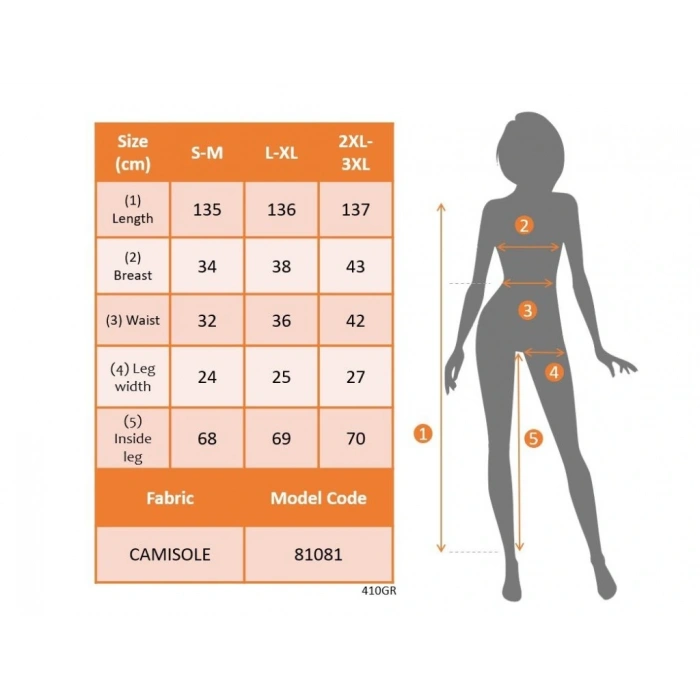 Kadın Uzun Kollu Fermuarlı Kaşkorse Tulum