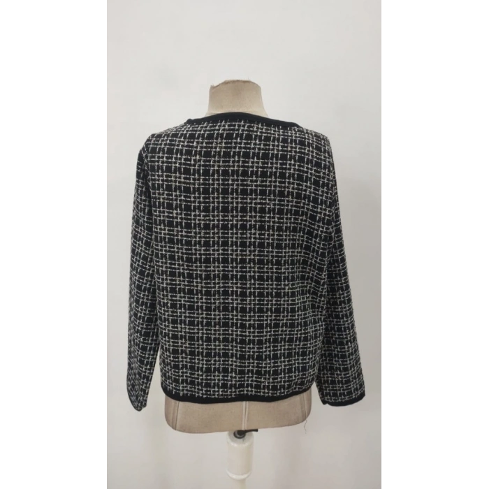 Kadın Uzun Kollu önü Açık şanel Kısa Ceket