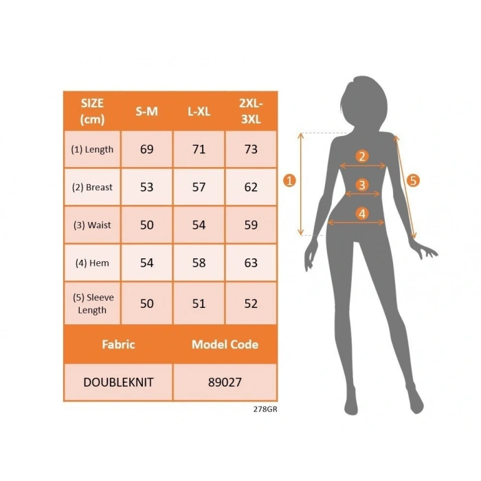 Kadın Uzun Kollu Yakalı Fermuarlı Iki Iplik Bluz