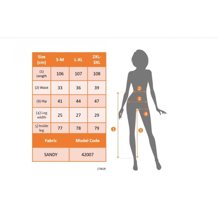 Kadın Yüksek Bel Yanları Volanlı Cepli Sandy Pantolon