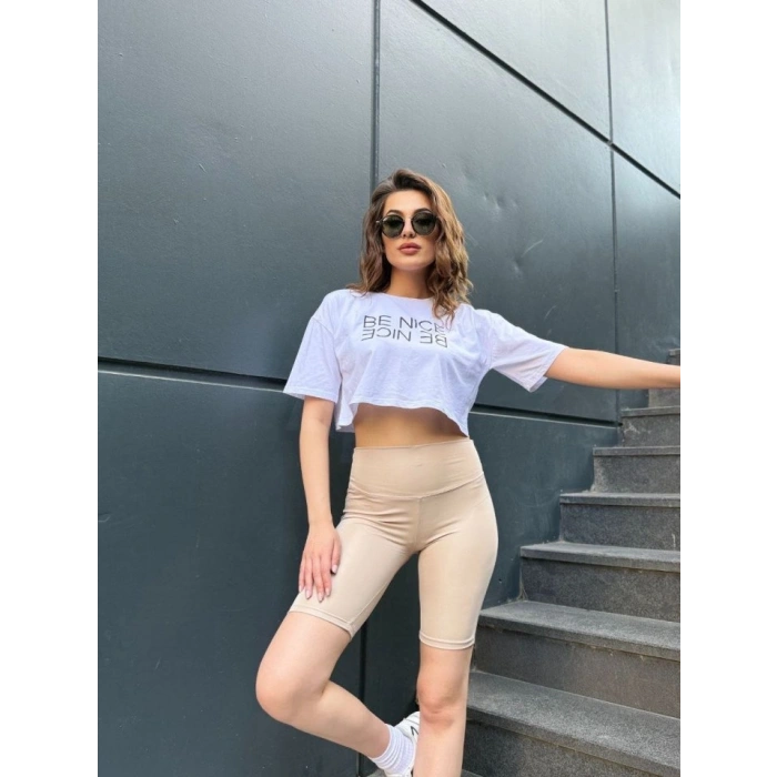 Kadın Yüksek Ben Toparlayıcı ort Tayt