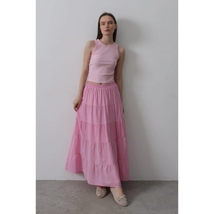 KAT KAT KETEN ETEK  Şeker Pembe