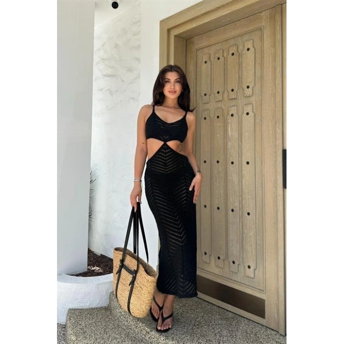 Kerry Sırt Dekolteli Cut Out Elbise 2776