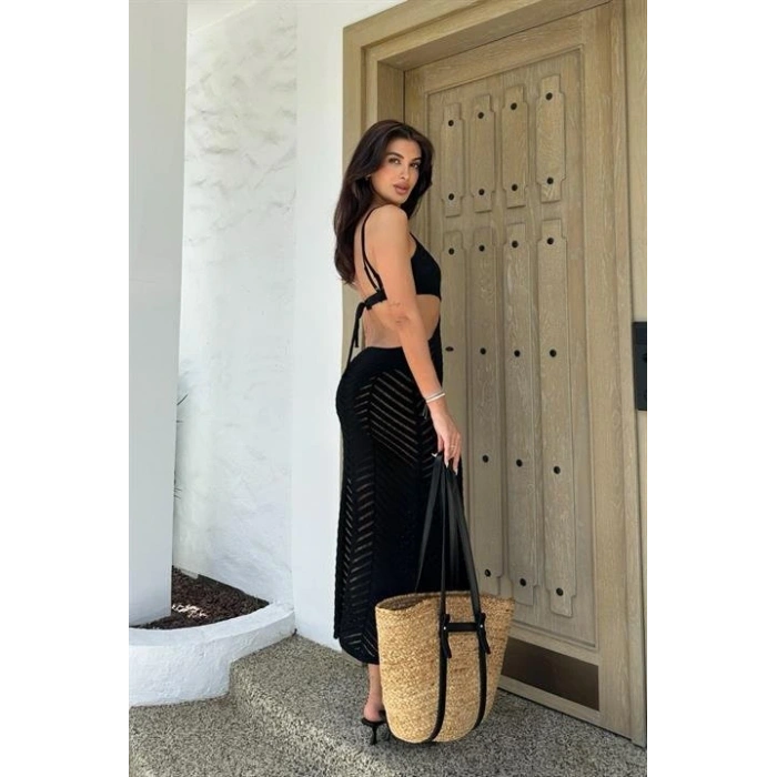 Kerry Sırt Dekolteli Cut Out Elbise 2776