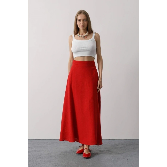 Keten Etek  Kırmızı